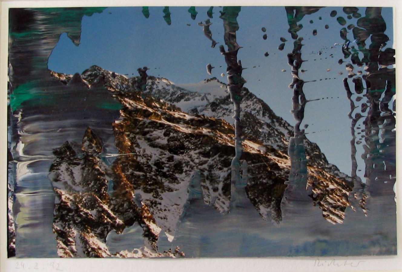 油彩涂抹的相片» 格哈德·里希特