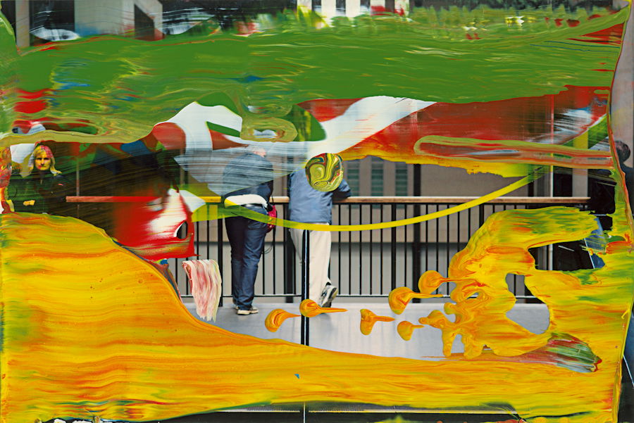 油彩涂抹的相片» 格哈德·里希特