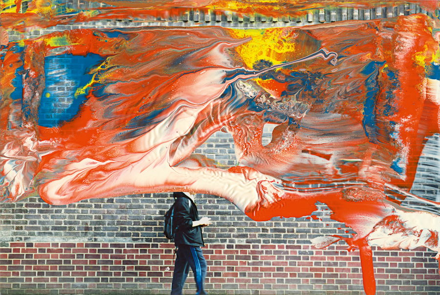 油彩涂抹的相片» 格哈德·里希特