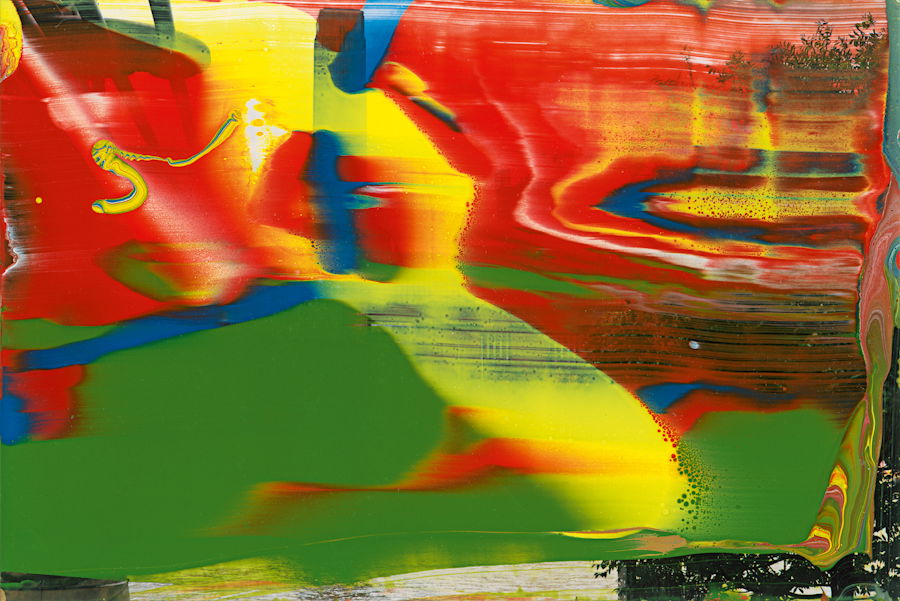 油彩涂抹的相片» 格哈德·里希特