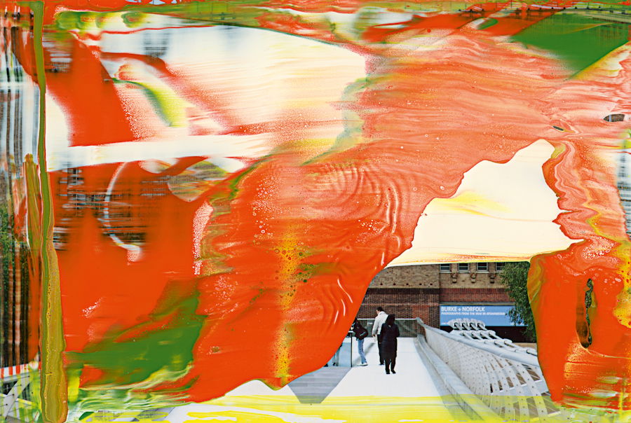 Overpainted Photographs » Gerhard Richter