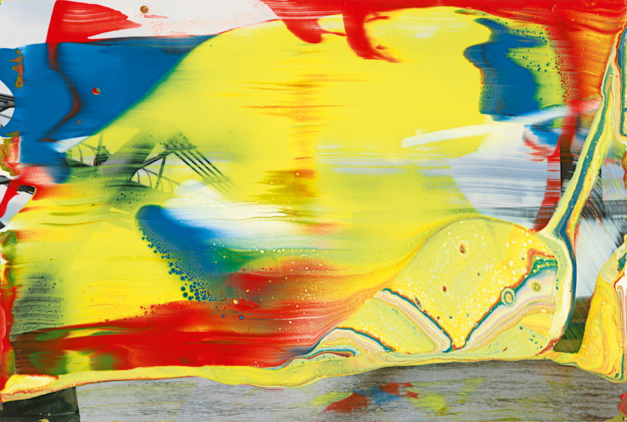 油彩涂抹的相片» 格哈德·里希特