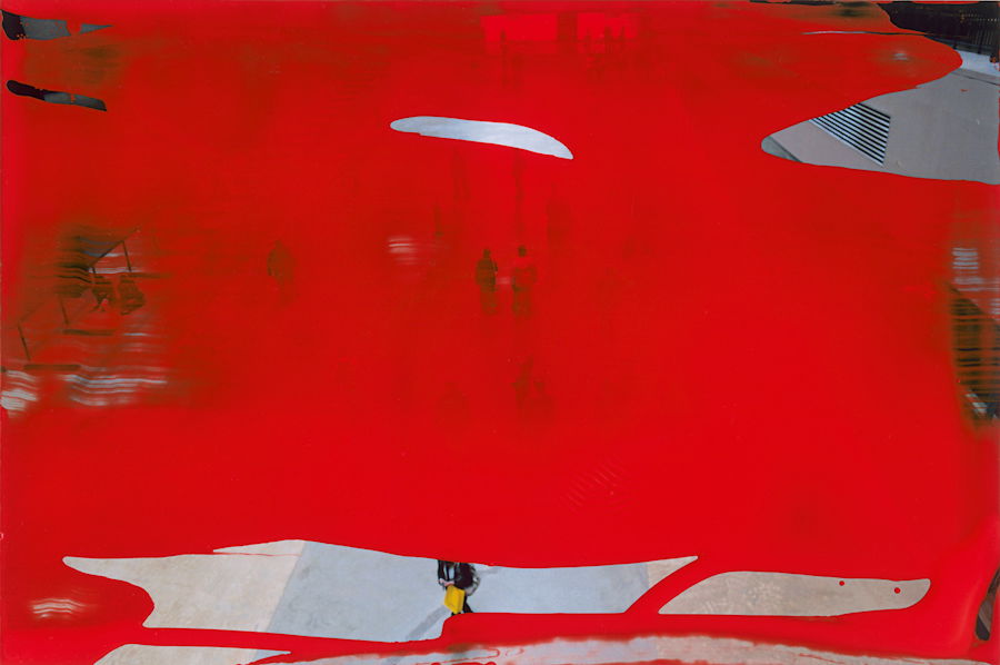 作者不詳　油彩画 油彩涂抹的相片» 格哈德·里希特