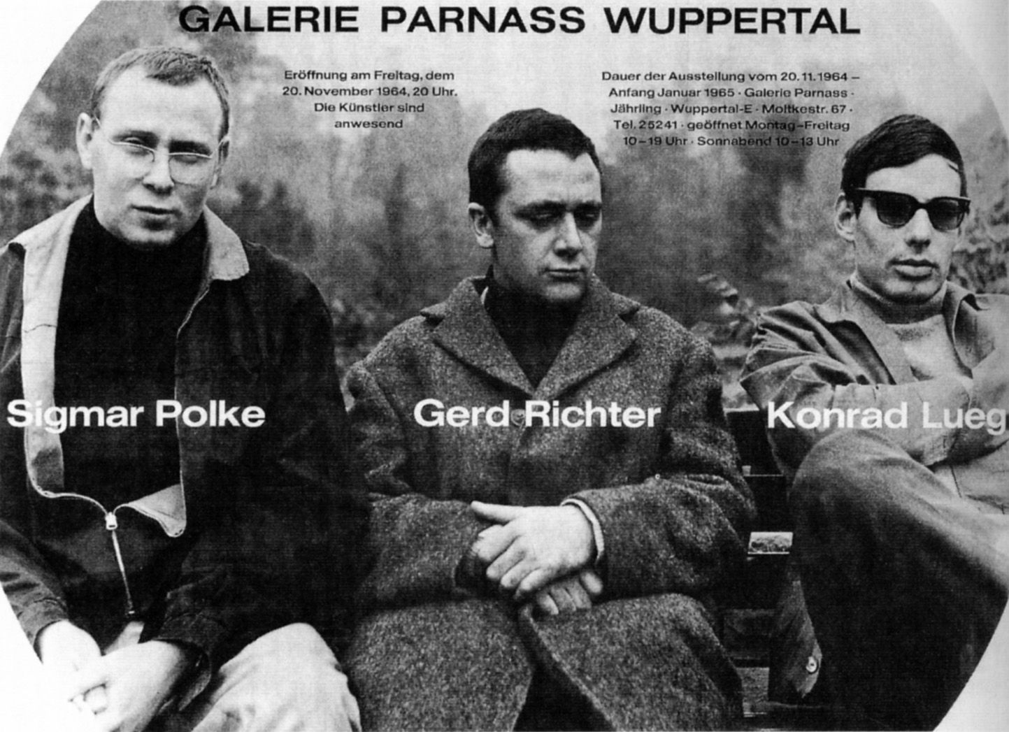 アート・デザイン・音楽 Sediment: Richter, Polke, Lueg, Kuttner New Realists: Konrad Lueg, Sigmar Polke, Gerd Richter