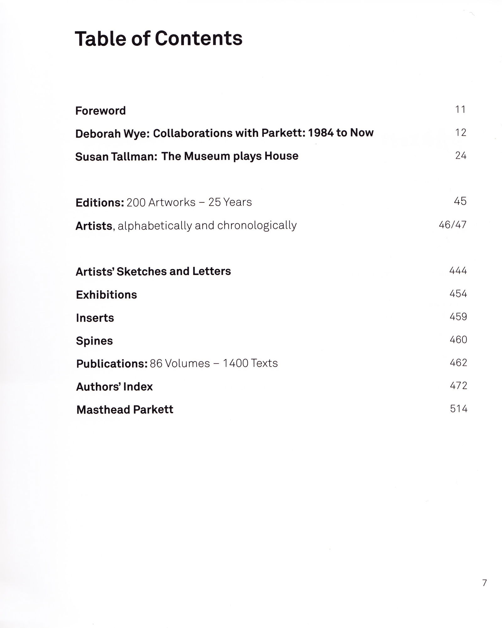 PARKETT 200 ARTWORKS 25 YEARS パルケット 200 Art Works 25 Years : Artists' Editions for Parkett by