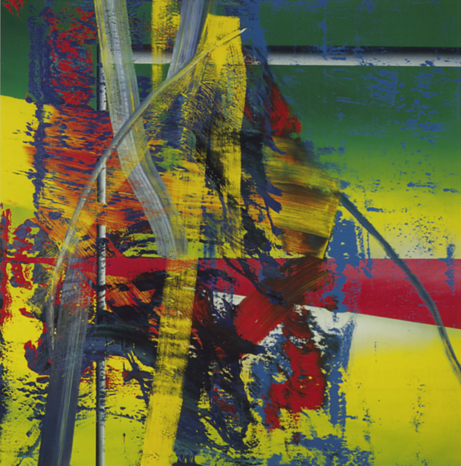 抽象画 僧侶 油彩画 抽象画1985–1989 » 展览» 格哈德·里希特