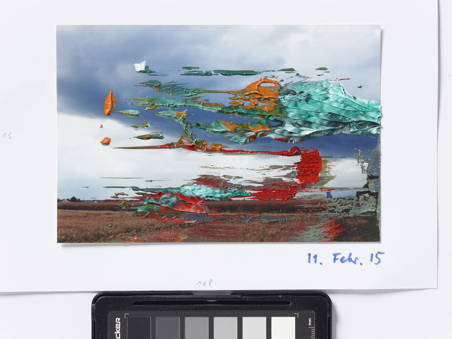 油彩涂抹的相片» 格哈德·里希特