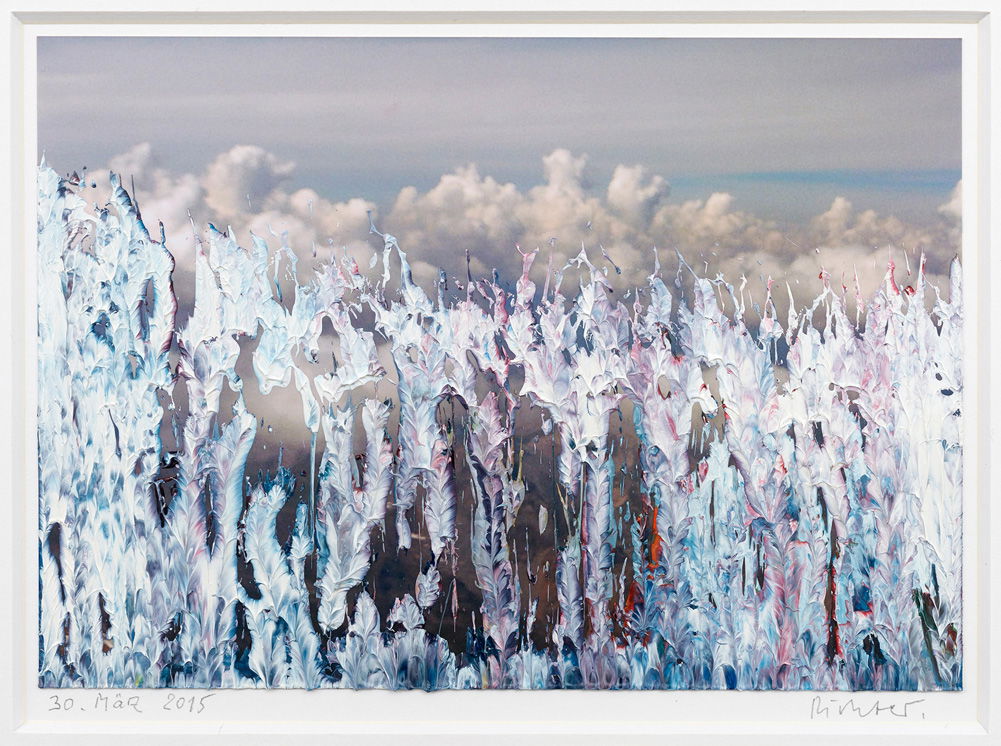 油彩涂抹的相片» 格哈德·里希特