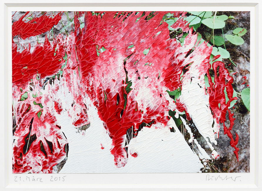 乡村风景» 油彩涂抹的相片» 格哈德·里希特