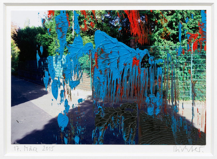 乡村风景» 油彩涂抹的相片» 格哈德·里希特