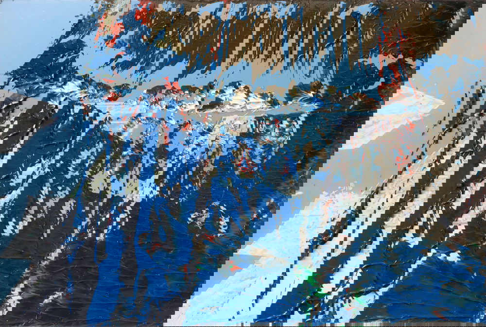 油彩涂抹的相片» 格哈德·里希特