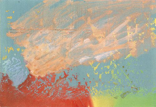 抽象画　『崢嶸 Erhabenheit』 Erhabenheit』 抽象画　『崢嶸
