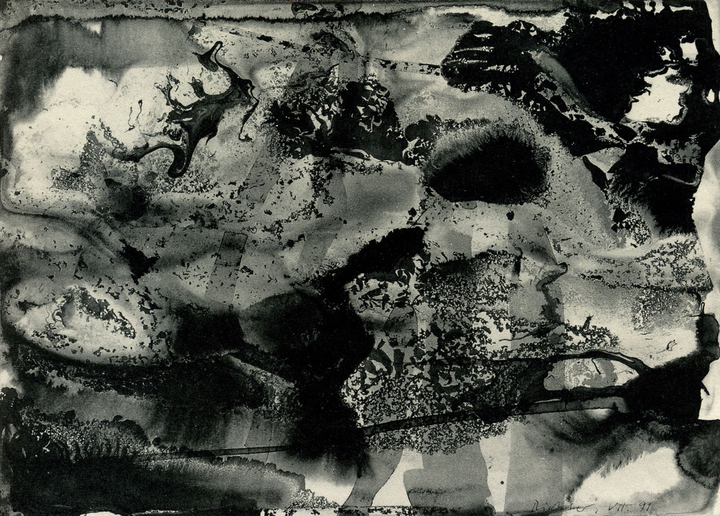 VII. 91 [91/23] » 素描与速写» 格哈德·里希特