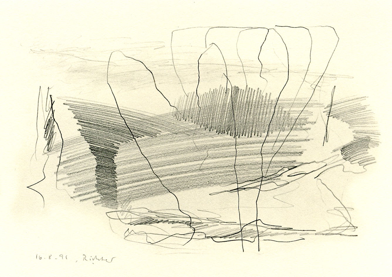 16.8.91 [91/40] » Drawings » Gerhard Richter
