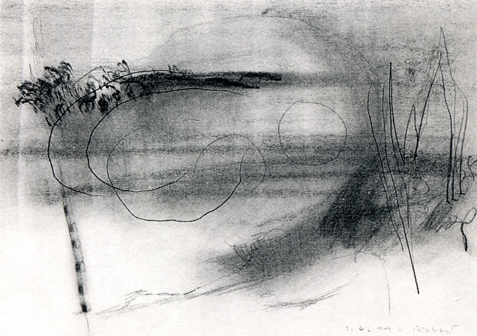 1.6.99 [99/42] » Zeichnungen » Gerhard Richter