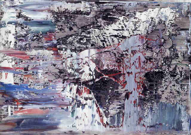 油彩涂抹的相片» 格哈德·里希特