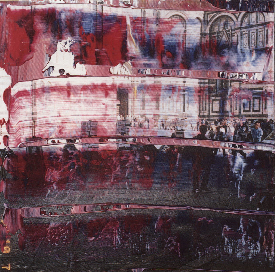 佛罗伦萨» 油彩涂抹的相片» 格哈德·里希特