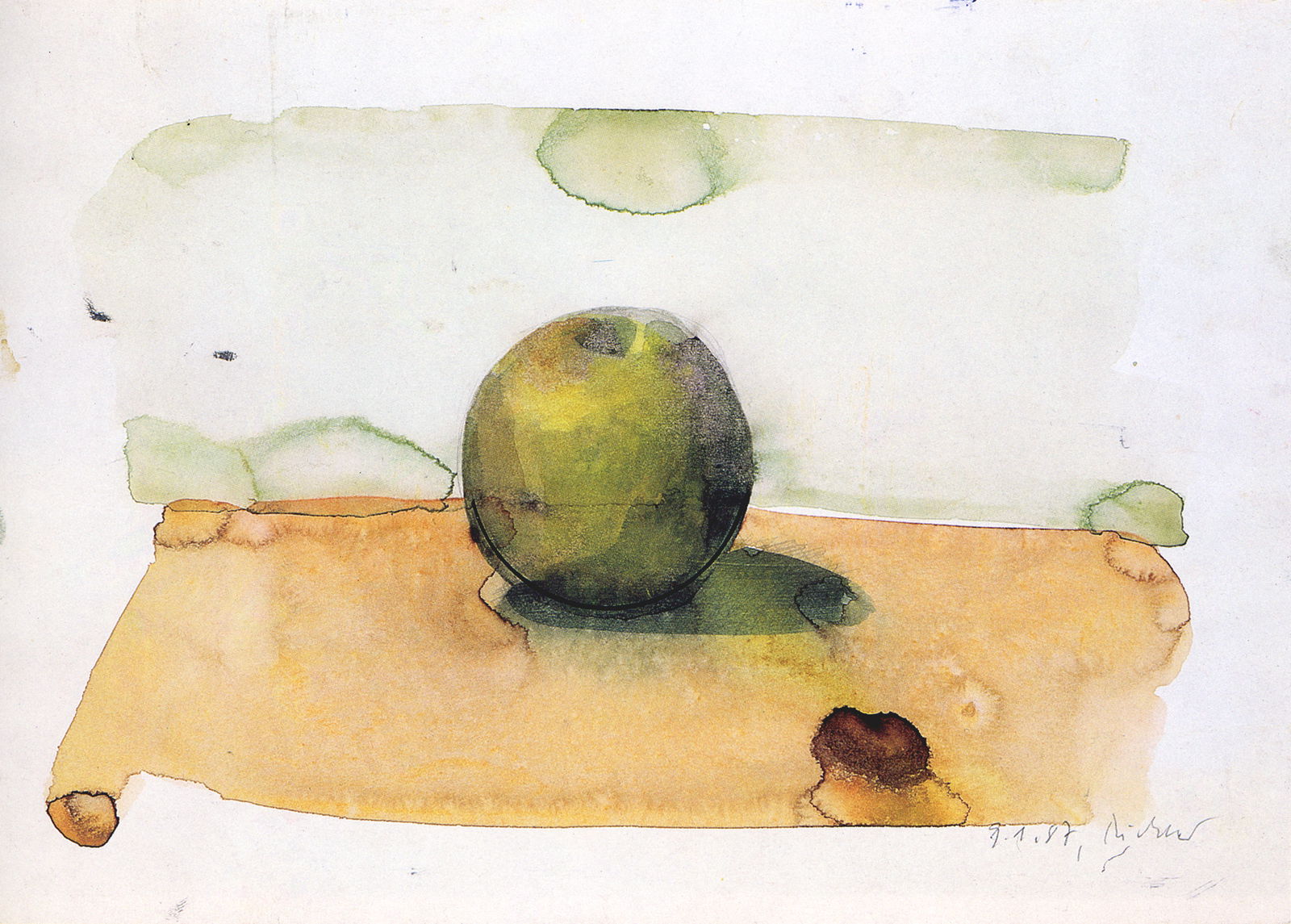 アート・デザイン・音楽 Gerhard Richter Aquarelle / Watercolors Watercolours » Gerhard Richter