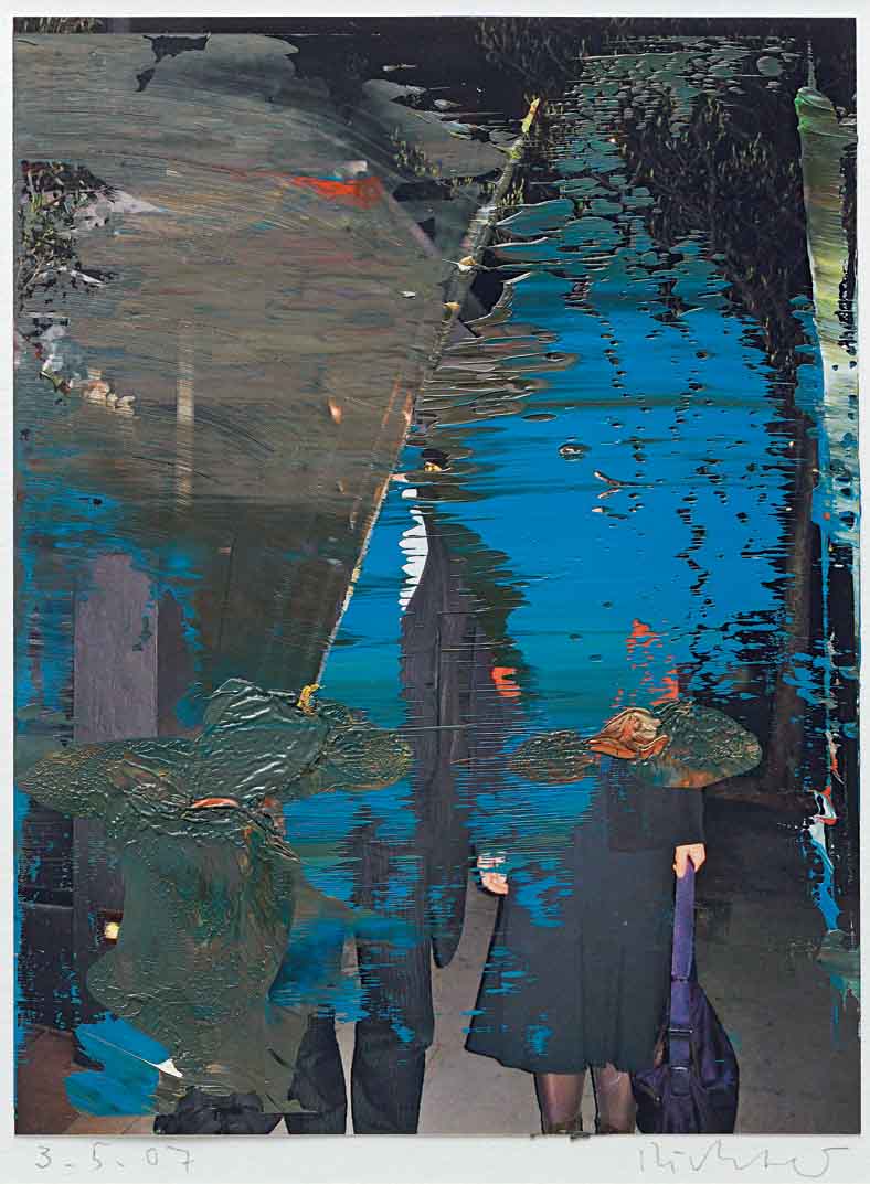 油彩涂抹的相片» 格哈德·里希特