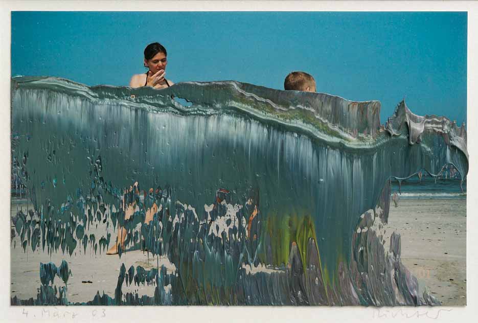 Overpainted Photographs » Gerhard Richter