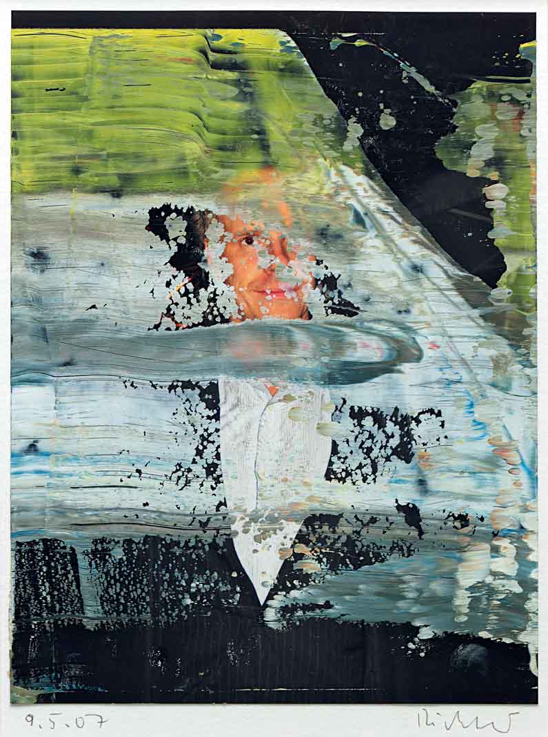Overpainted Photographs » Gerhard Richter