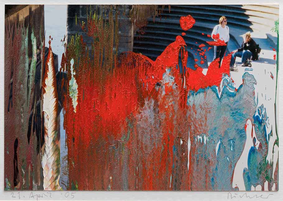 Overpainted Photographs » Gerhard Richter