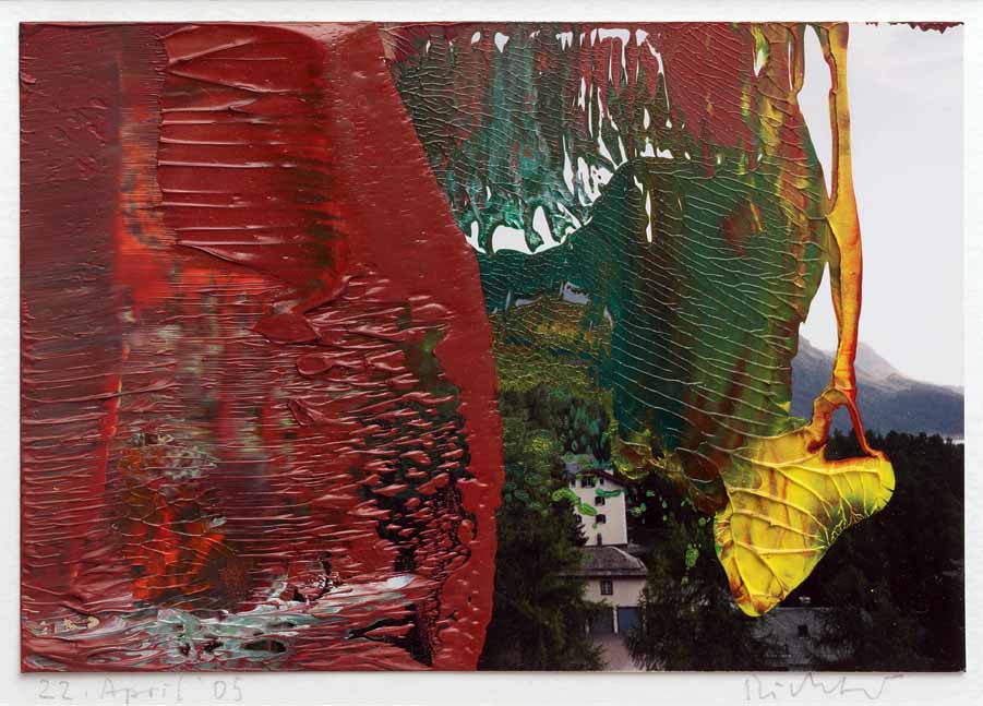 洋書 Gerhard Richter: Overpainted Photographs Amazon.com: Gerhard Richter: The Overpainted Photographs: A