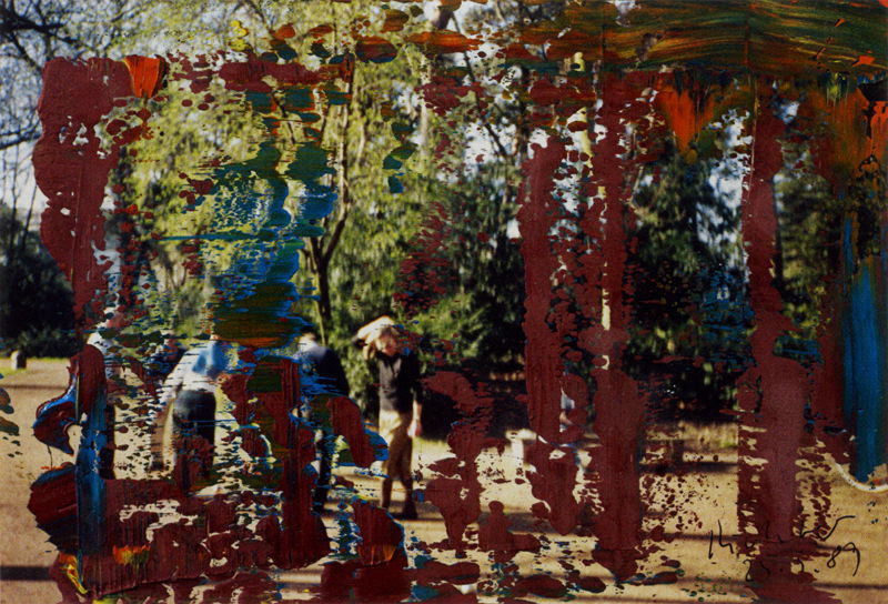 油彩涂抹的相片» 格哈德·里希特