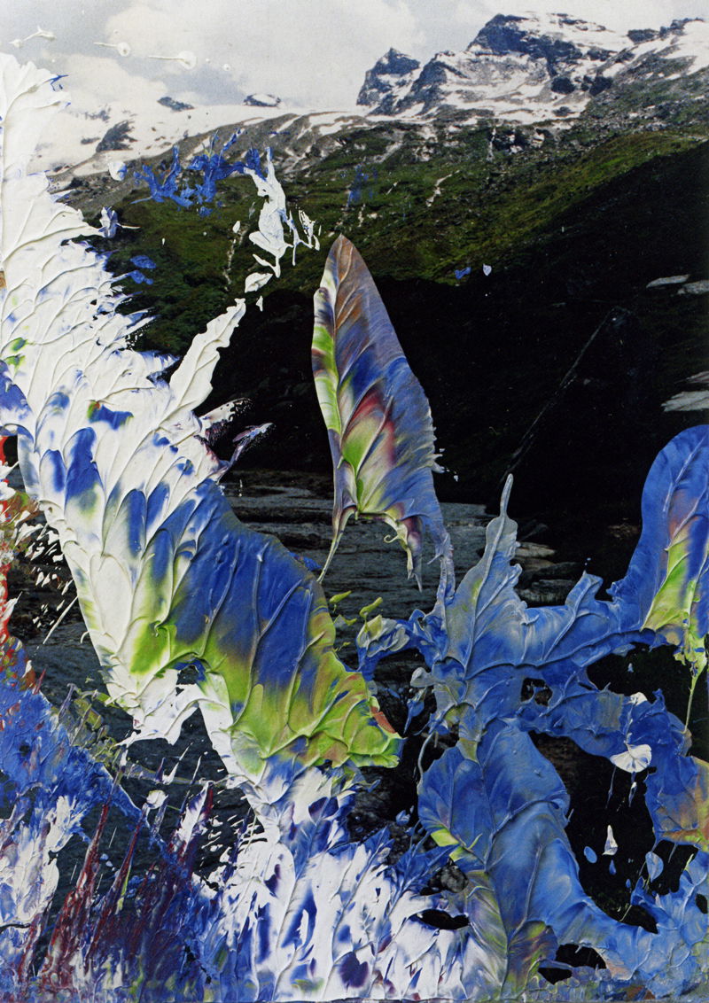 乡村风景» 油彩涂抹的相片» 格哈德·里希特