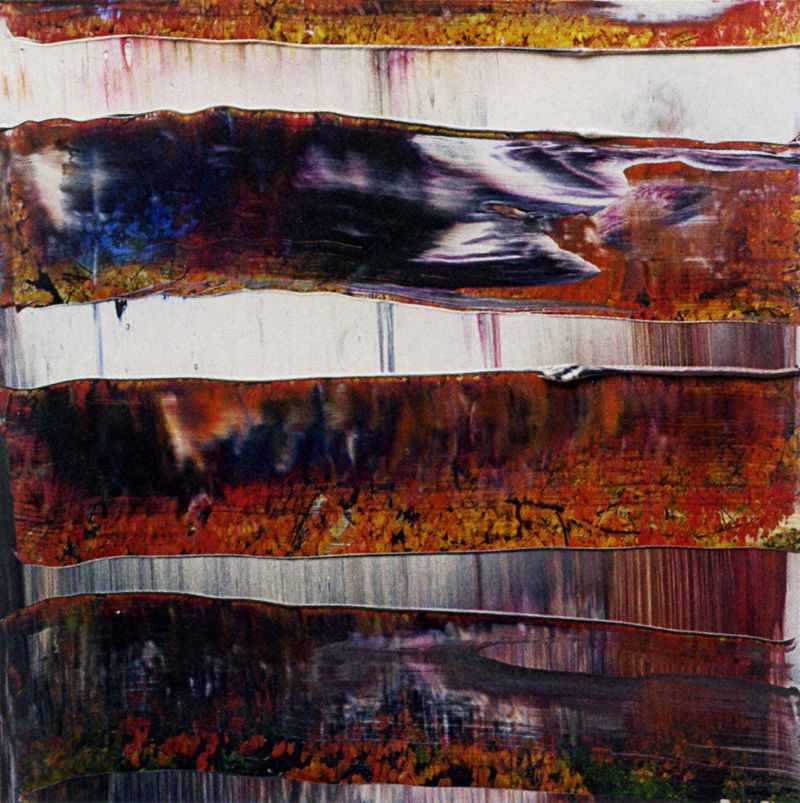 油彩涂抹的相片» 格哈德·里希特