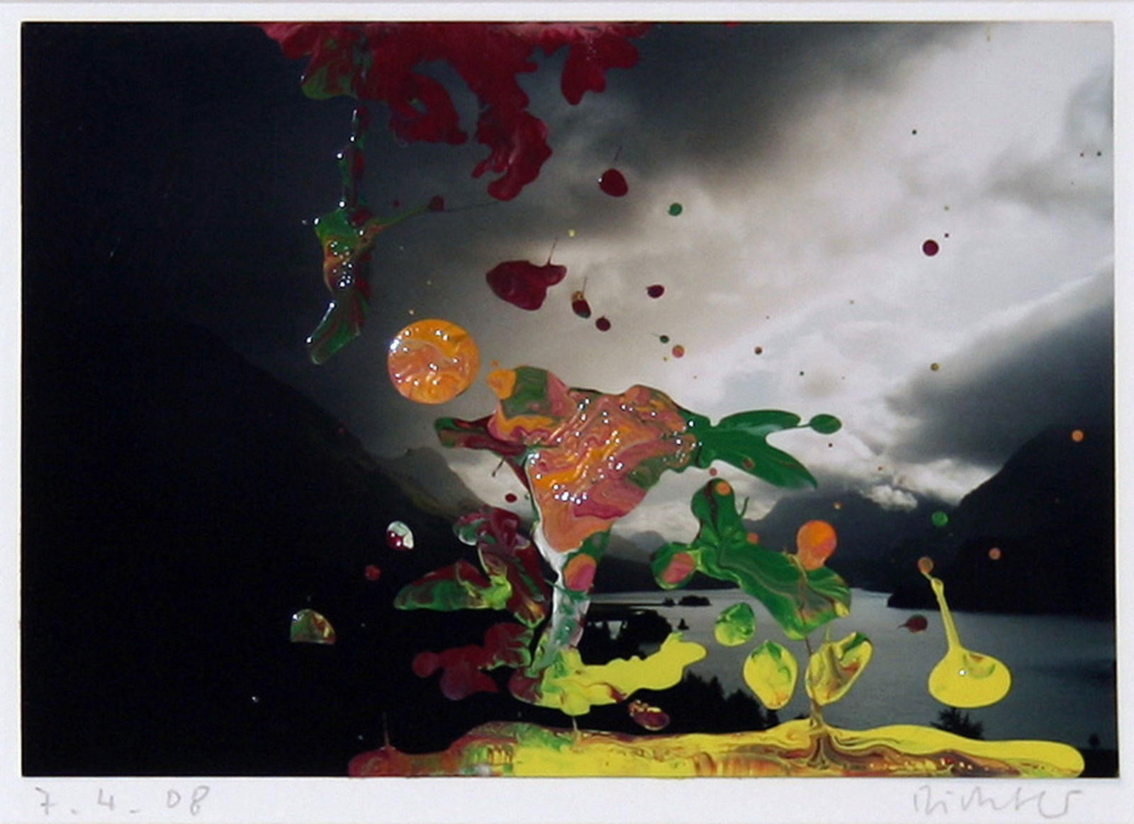 Overpainted Photographs » Gerhard Richter