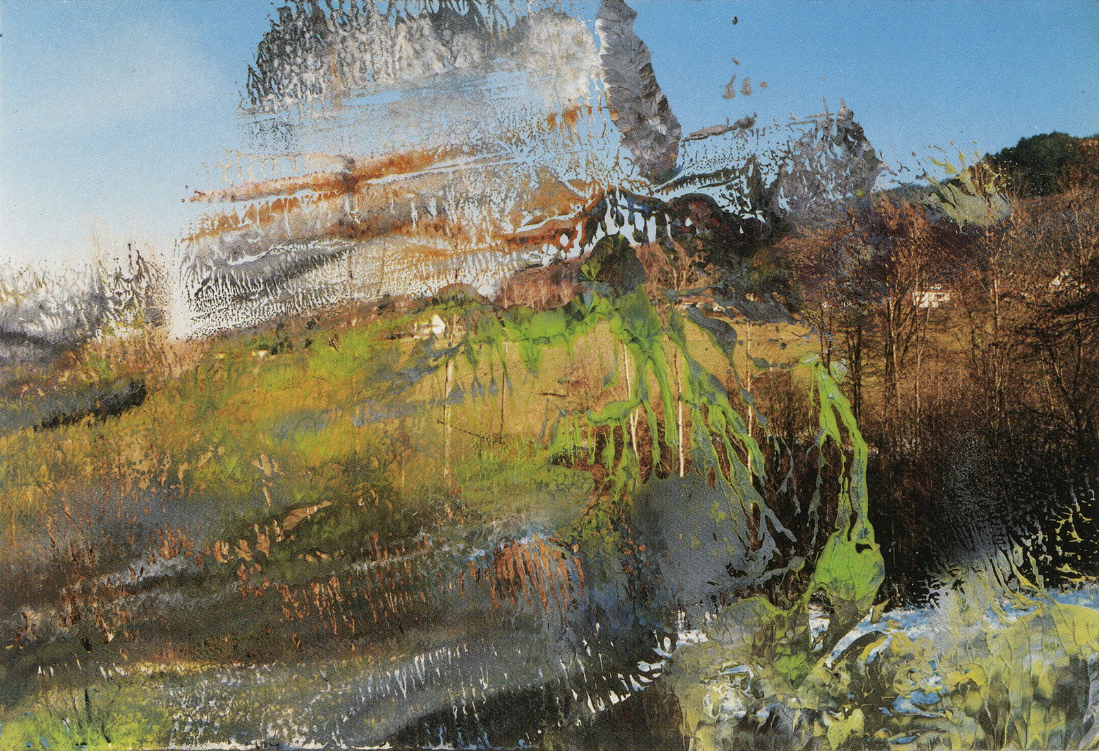 油彩涂抹的相片» 格哈德·里希特