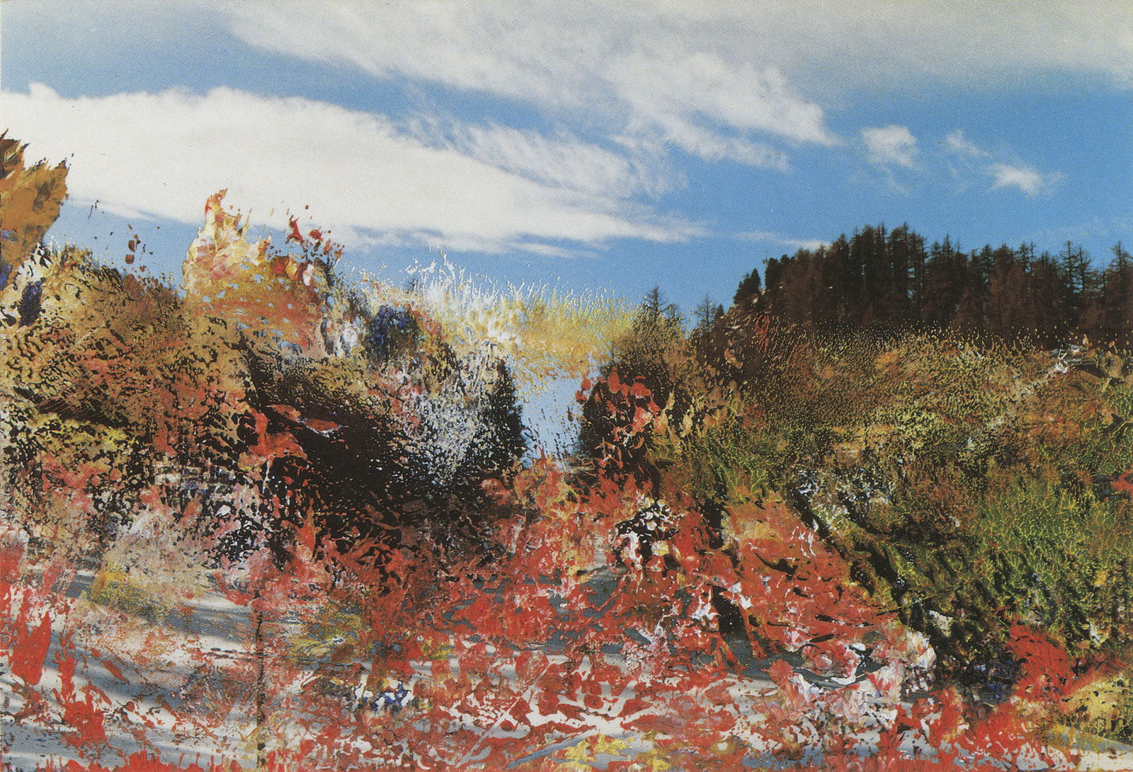 油彩涂抹的相片» 格哈德·里希特