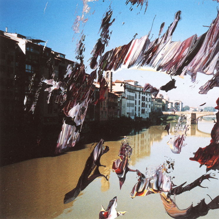 羊　油彩画 佛罗伦萨(限量版画) » 油彩涂抹的相片» 格哈德·里希特