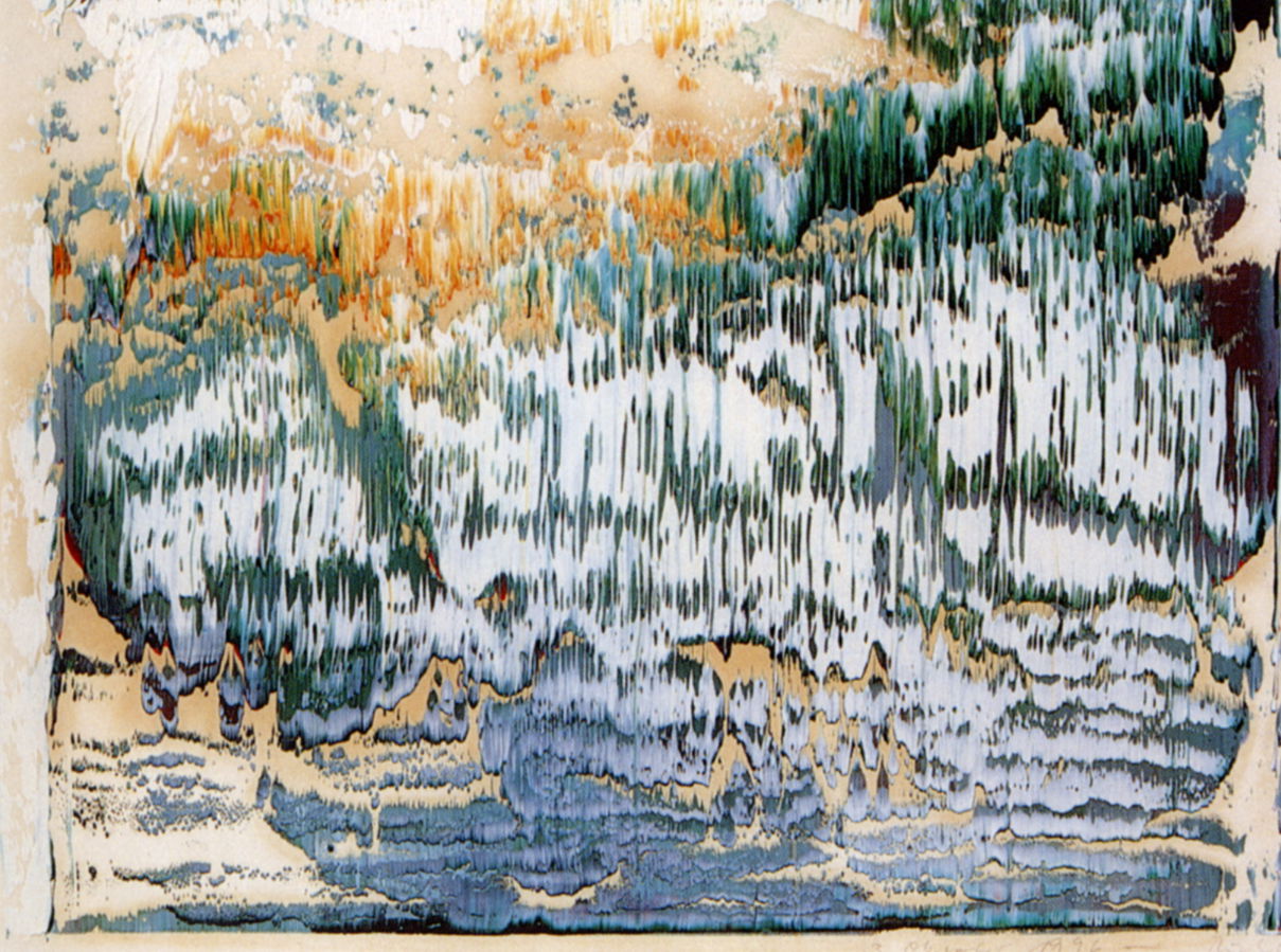 Oil on Paper » Gerhard Richter