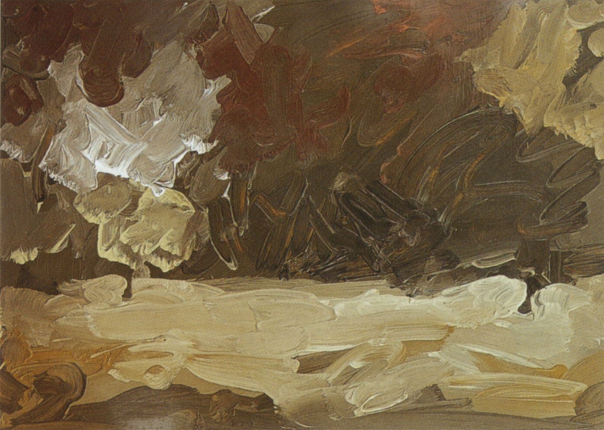 油彩画 Ein Gruß aus Deutschland 1982 油彩画 Ein Gruß aus